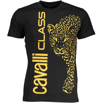 CAVALLI CLASS GREEN MEN'S T-SHIRT