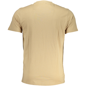 CAVALLI CLASS MEN'S BEIGE T-SHIRT