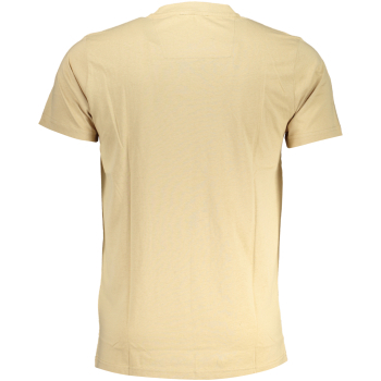 CAVALLI CLASS MEN'S BEIGE T-SHIRT