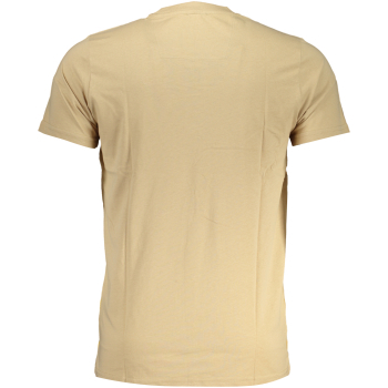 CAVALLI CLASS MEN'S BEIGE T-SHIRT