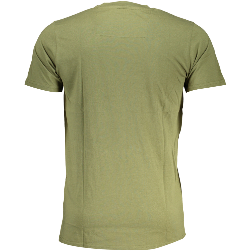 CAVALLI CLASS MILITARY GREEN MEN'S T-SHIRT