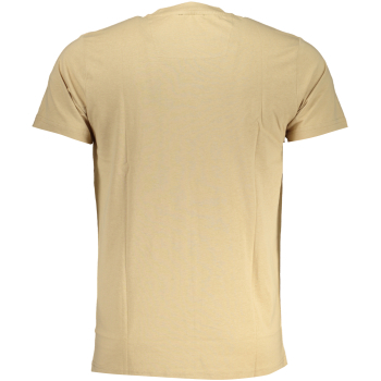 CAVALLI CLASS MEN'S BEIGE T-SHIRT