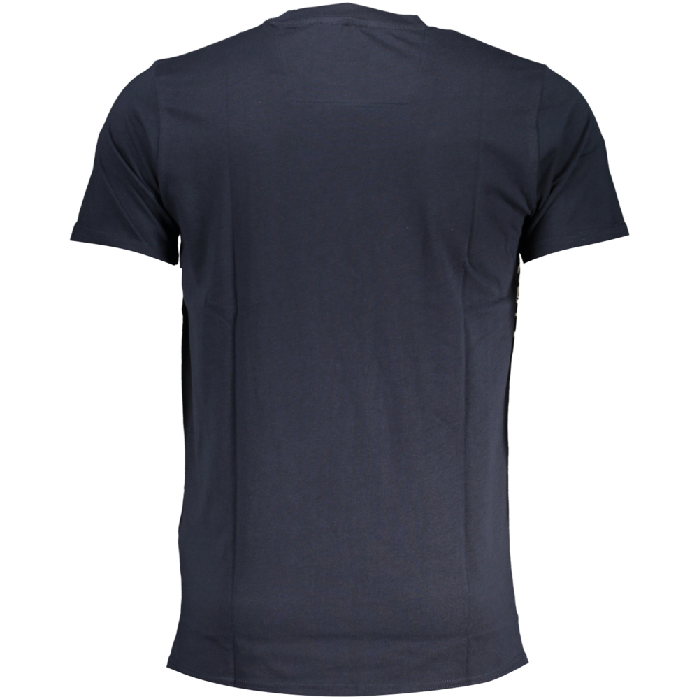 CAVALLI CLASS MEN'S NAVY BLUE T-SHIRT