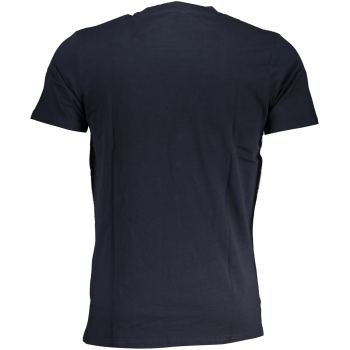 CAVALLI CLASS MEN'S NAVY BLUE T-SHIRT
