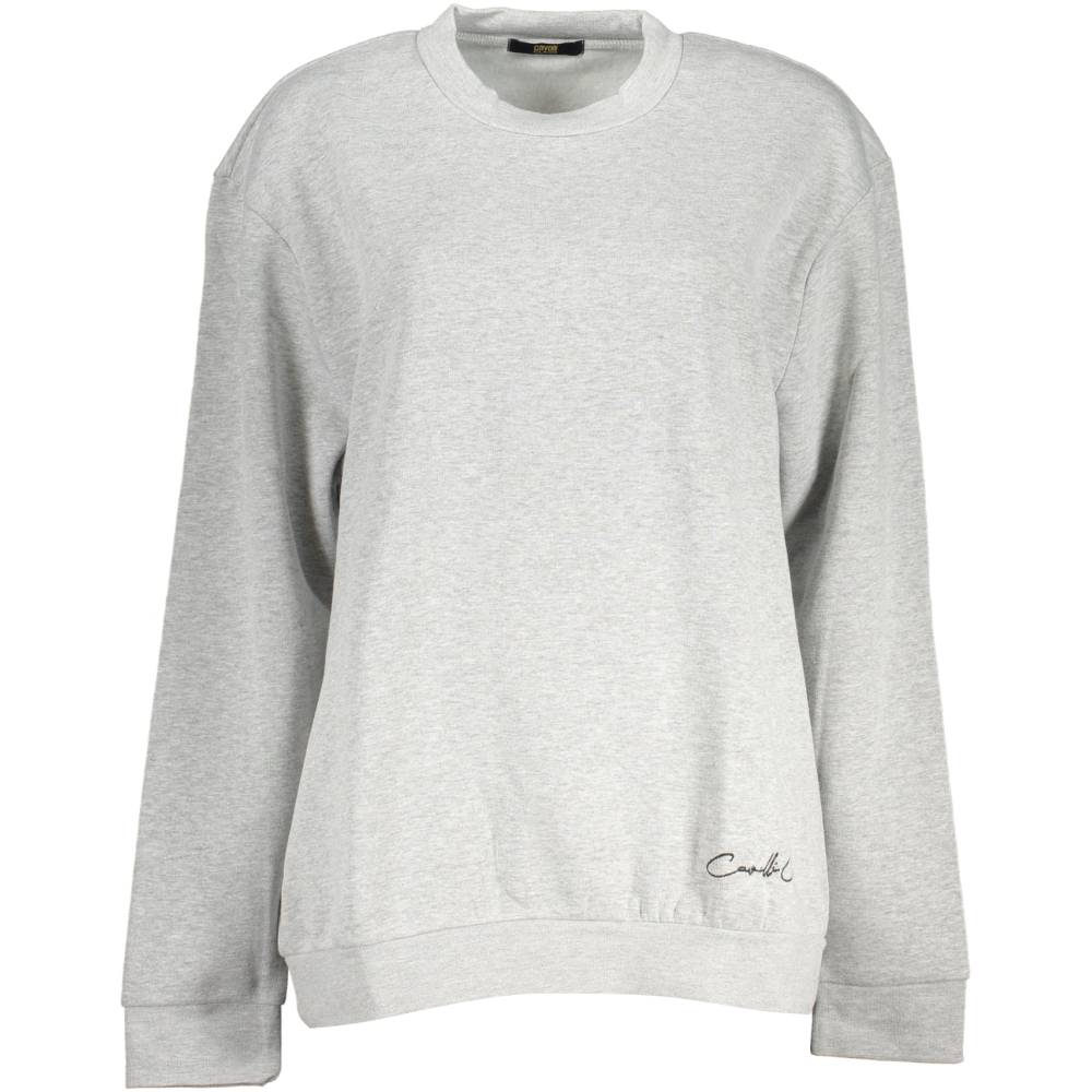 CAVALLI CLASS WOMEN'S GRAY SWEATSHIRT