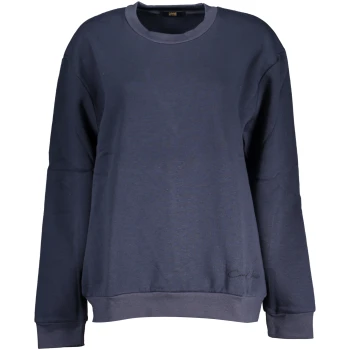 CAVALLI CLASS WOMEN'S NAVY BLUE SWEATSHIRT CAVALLI CLASS WOMEN'S NAVY BLUE SWEATSHIRT