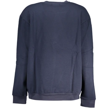 CAVALLI CLASS WOMEN'S NAVY BLUE SWEATSHIRT CAVALLI CLASS WOMEN'S NAVY BLUE SWEATSHIRT