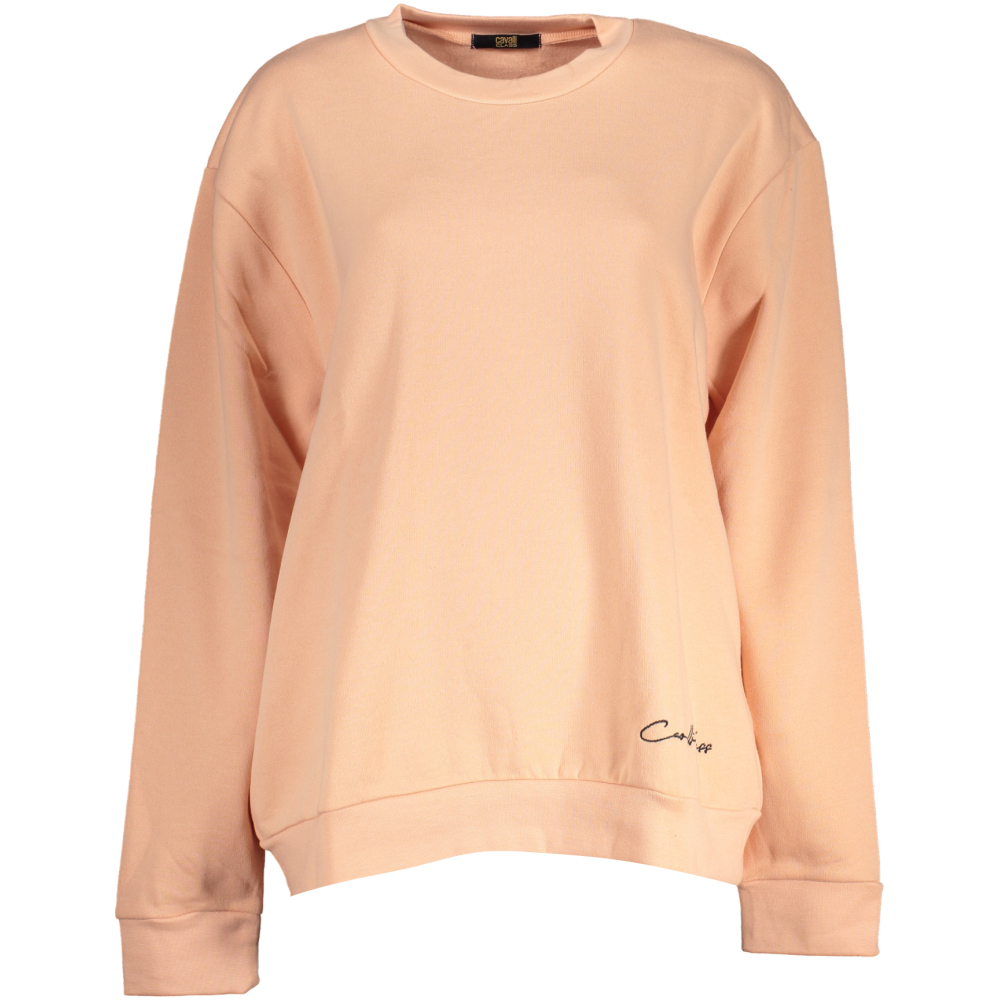 CAVALLI CLASS WOMEN'S PINK SWEATSHIRT