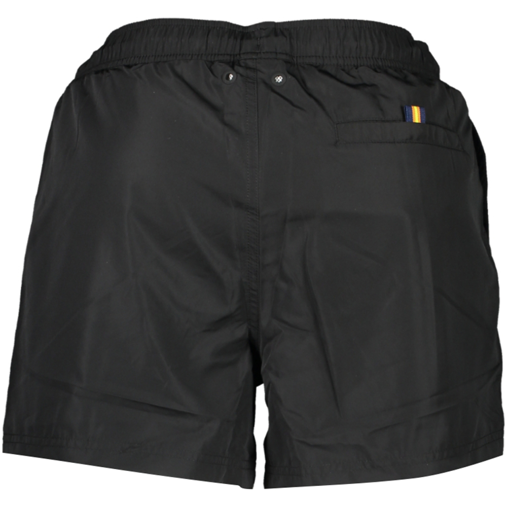 K-WAY BLACK MEN'S SWIM SHORTS