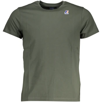 K-WAY MILITARY GREEN MEN'S T-SHIRT