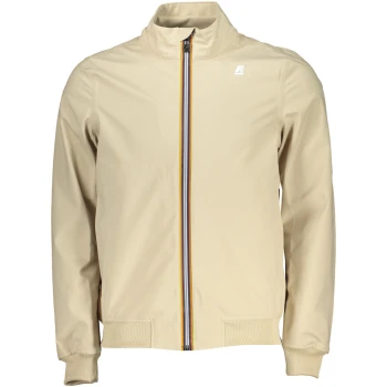 K-WAY BEIGE MEN'S SPORTS JACKET