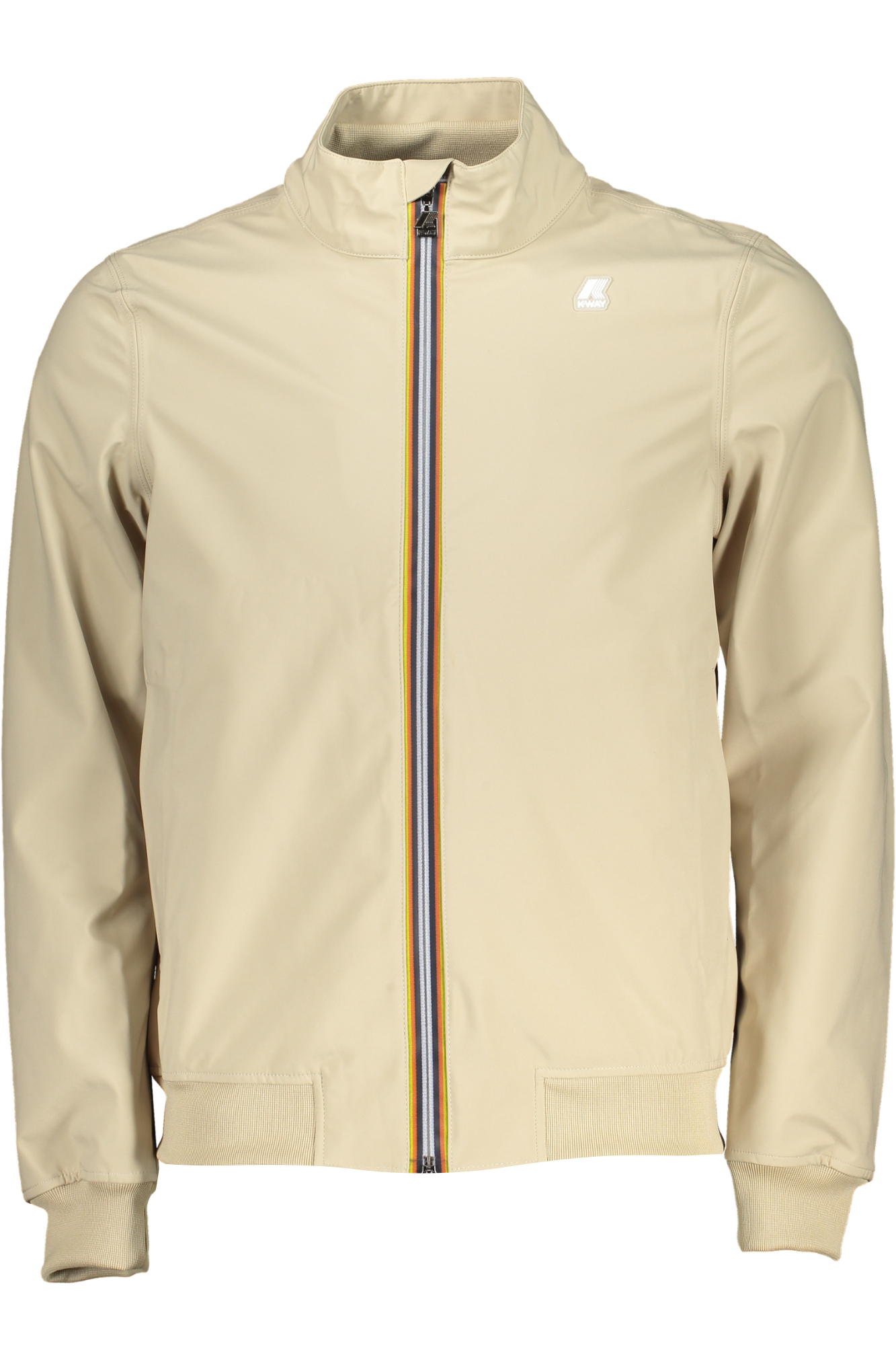 K-WAY BEIGE MEN'S SPORTS JACKET K-WAY BEIGE MEN'S SPORTS JACKET