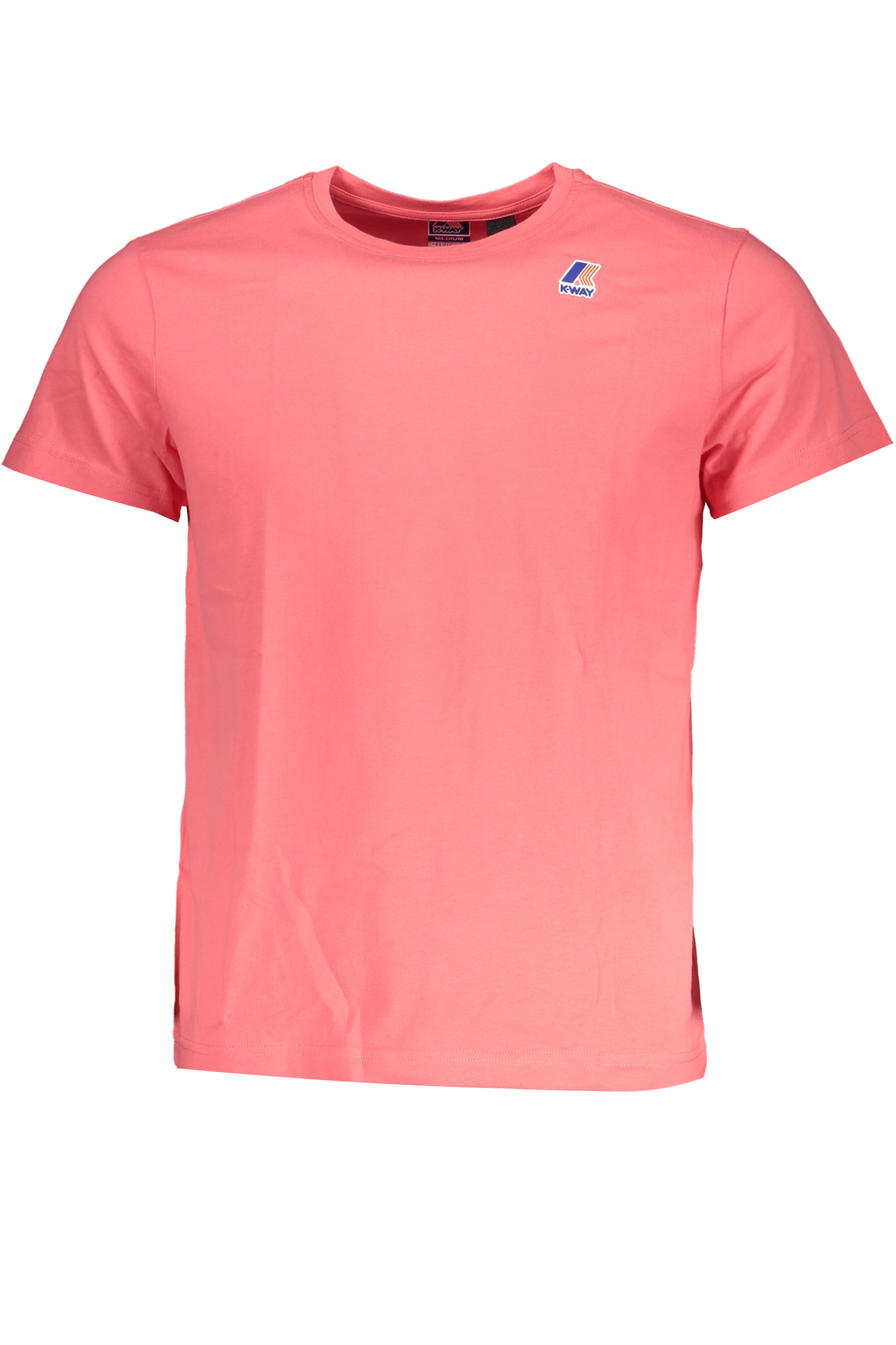 MEN'S K-WAY SHORT SLEEVE T-SHIRT PINK MEN'S K-WAY SHORT SLEEVE T-SHIRT PINK