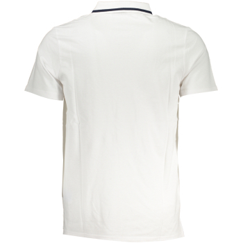 FILA MEN'S WHITE SHORT SLEEVED POLO SHIRT