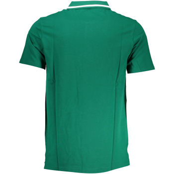 FILA MEN'S GREEN SHORT SLEEVED POLO SHIRT