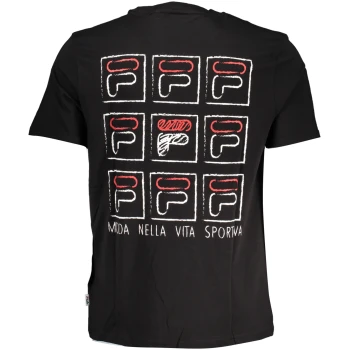 FILA MEN'S SHORT SLEEVE T-SHIRT BLACK