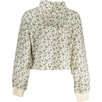 FILA WOMEN'S WHITE SWEATSHIRT WITHOUT ZIP