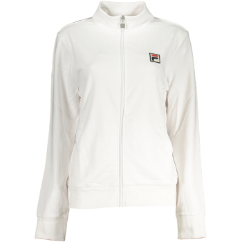 FILA WOMEN'S WHITE ZIP SWEATSHIRT