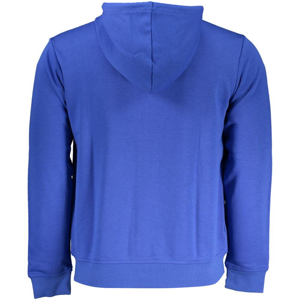 K-WAY MEN'S BLUE ZIP SWEATSHIRT