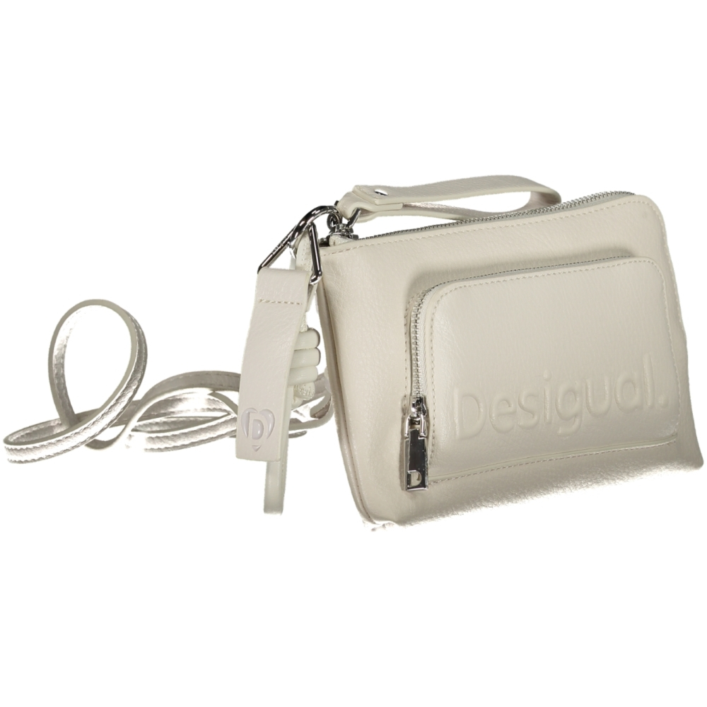 DESIGUAL WHITE WOMEN'S BAG