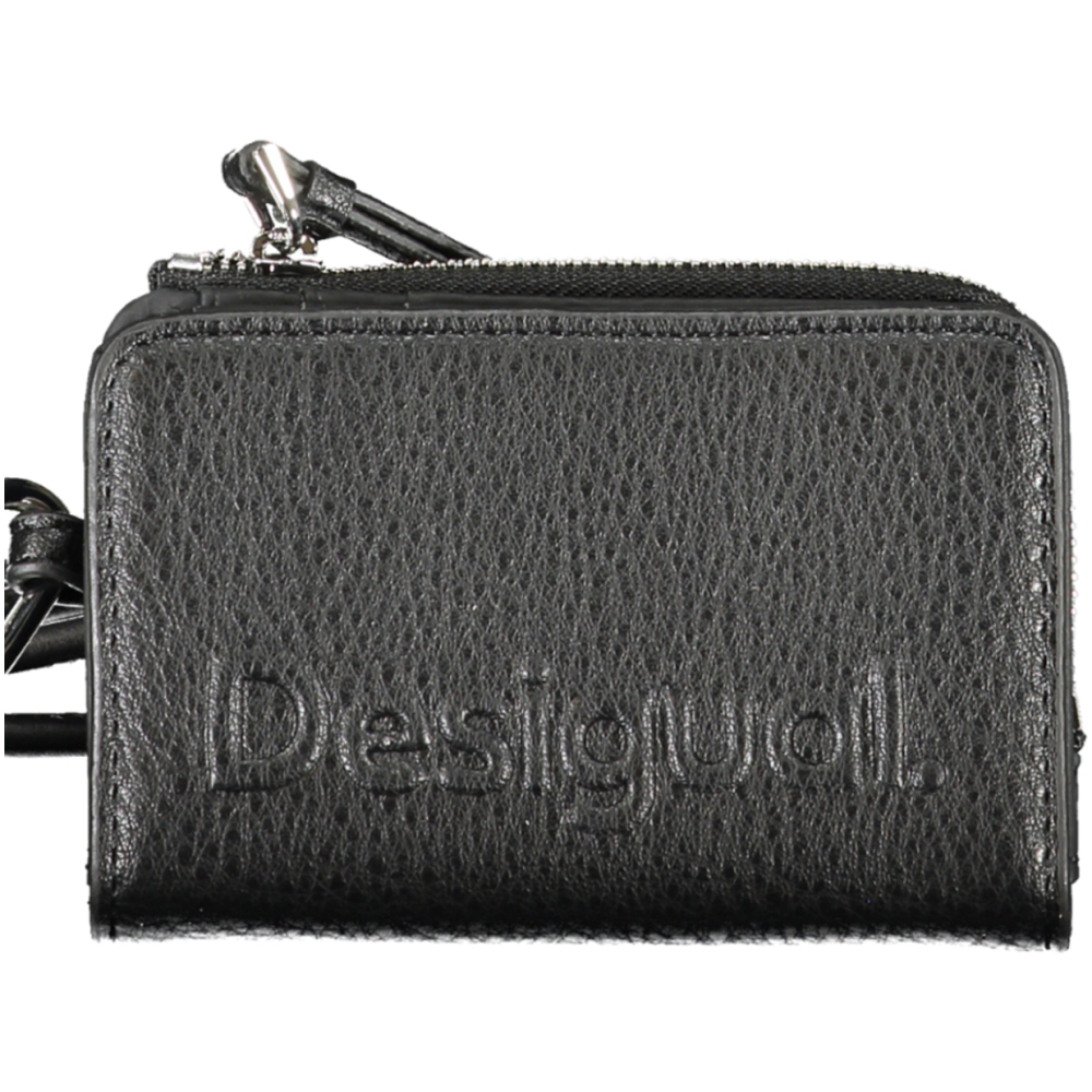 DESIGUAL BLACK WOMEN'S WALLET