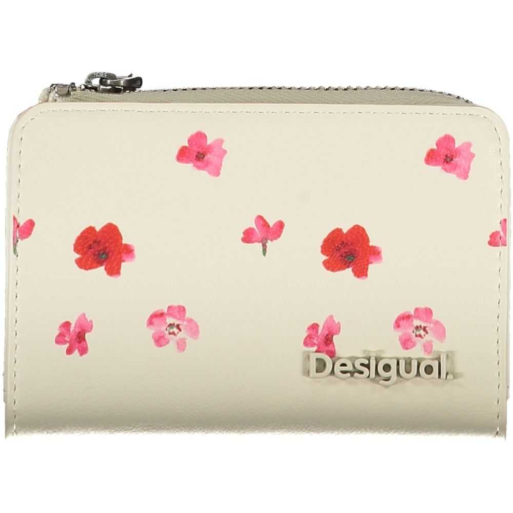 DESIGUAL WHITE WOMEN'S WALLET