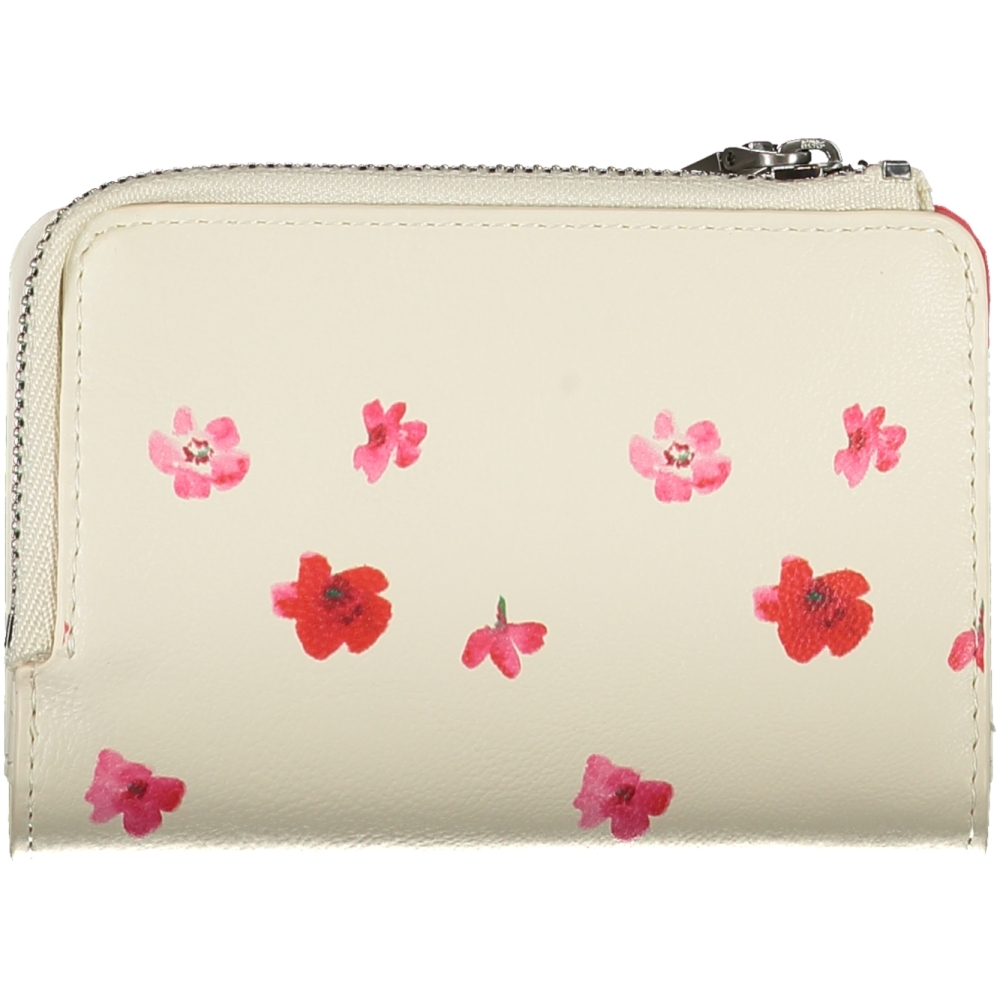 DESIGUAL WHITE WOMEN'S WALLET