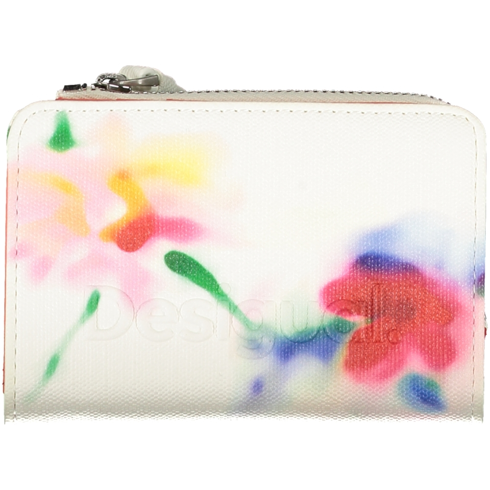 DESIGUAL WHITE WOMEN'S WALLET