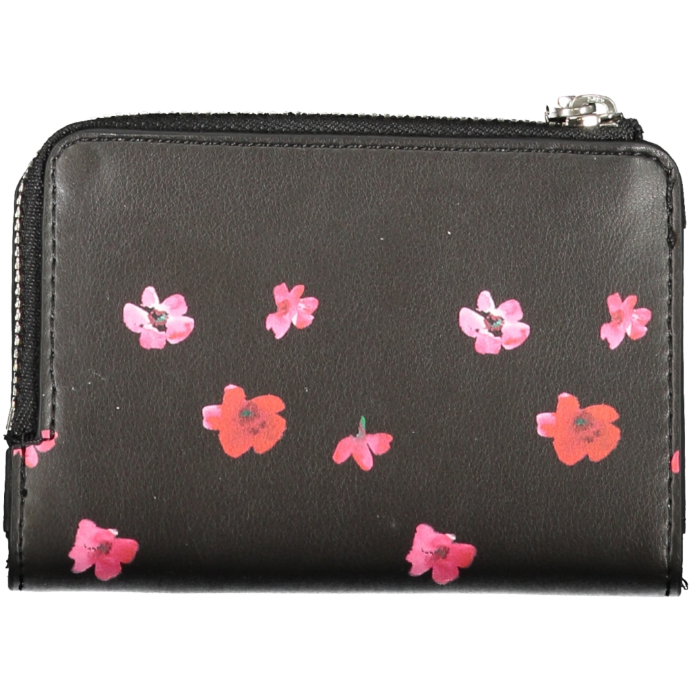 DESIGUAL BLACK WOMEN'S WALLET