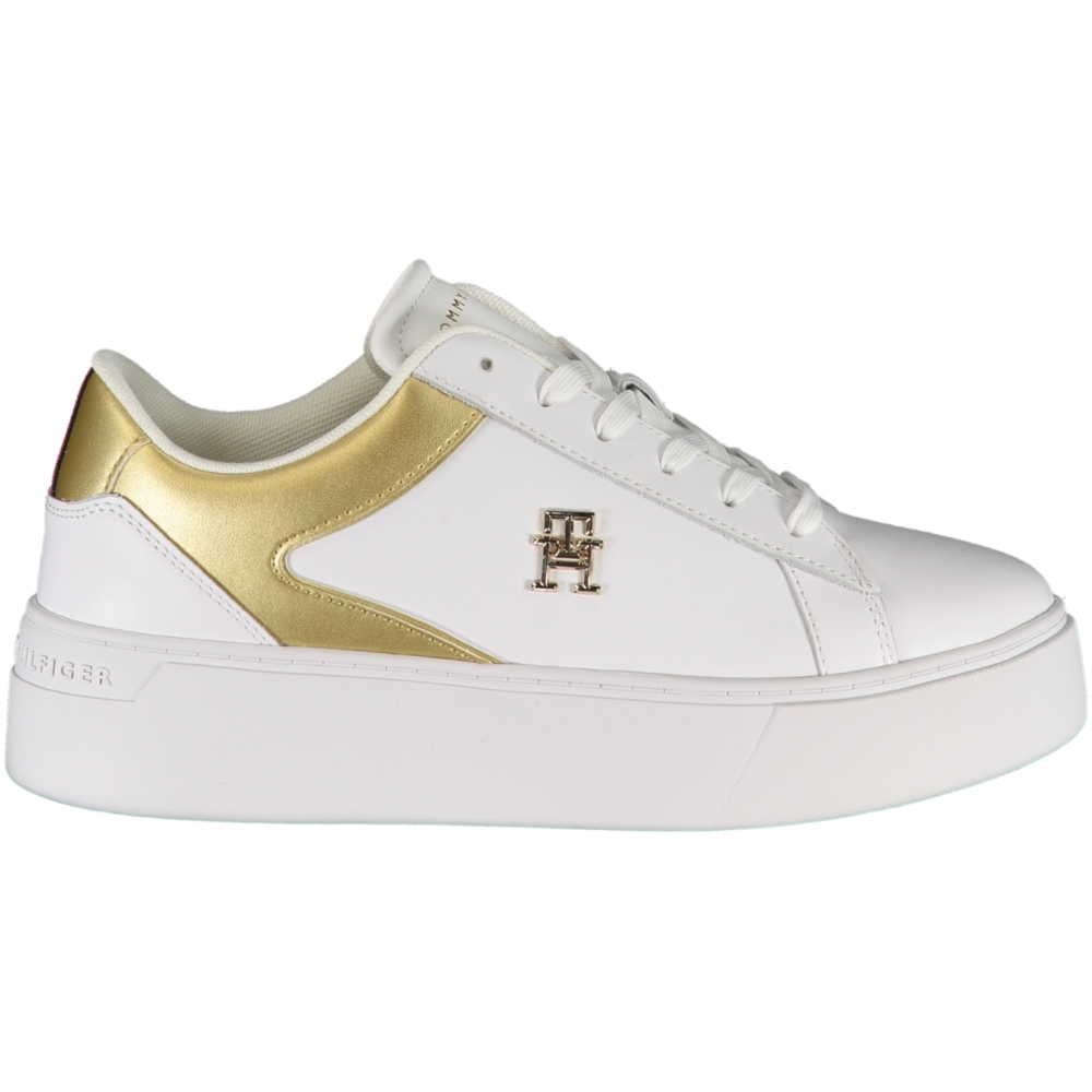 TOMMY HILFIGER WHITE WOMEN'S TRAINERS