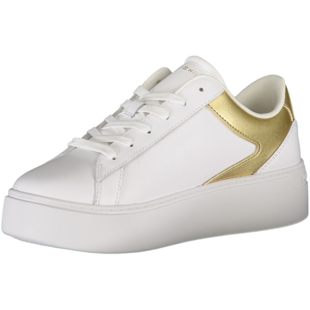 TOMMY HILFIGER WHITE WOMEN'S TRAINERS