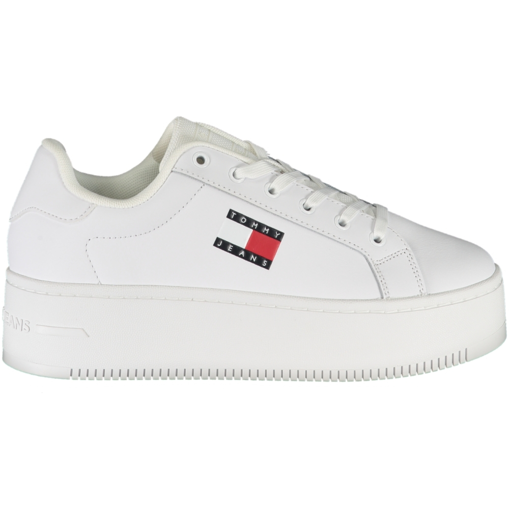 TOMMY HILFIGER WHITE WOMEN'S TRAINERS