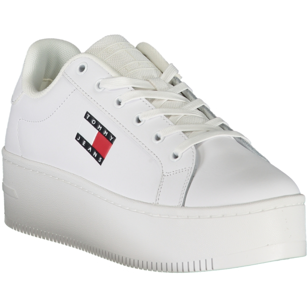 TOMMY HILFIGER WHITE WOMEN'S TRAINERS