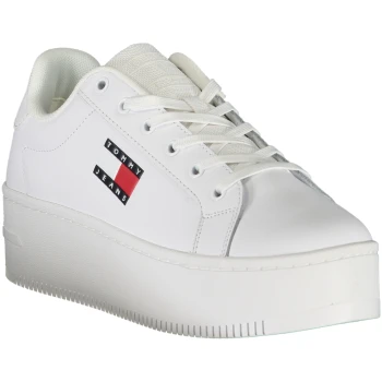 TOMMY HILFIGER WHITE WOMEN'S TRAINERS TOMMY HILFIGER WHITE WOMEN'S TRAINERS