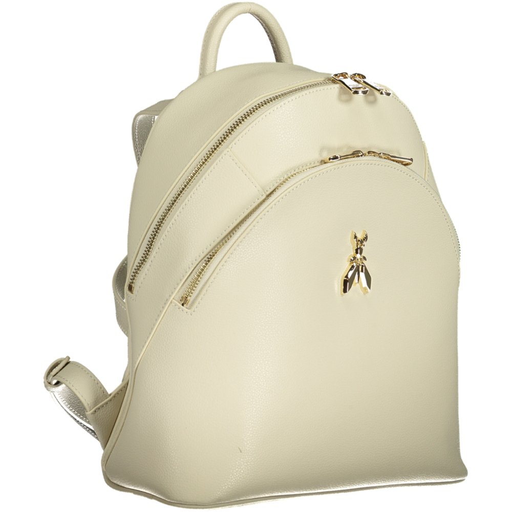 PATRIZIA PEPE WOMEN'S WHITE BACKPACK