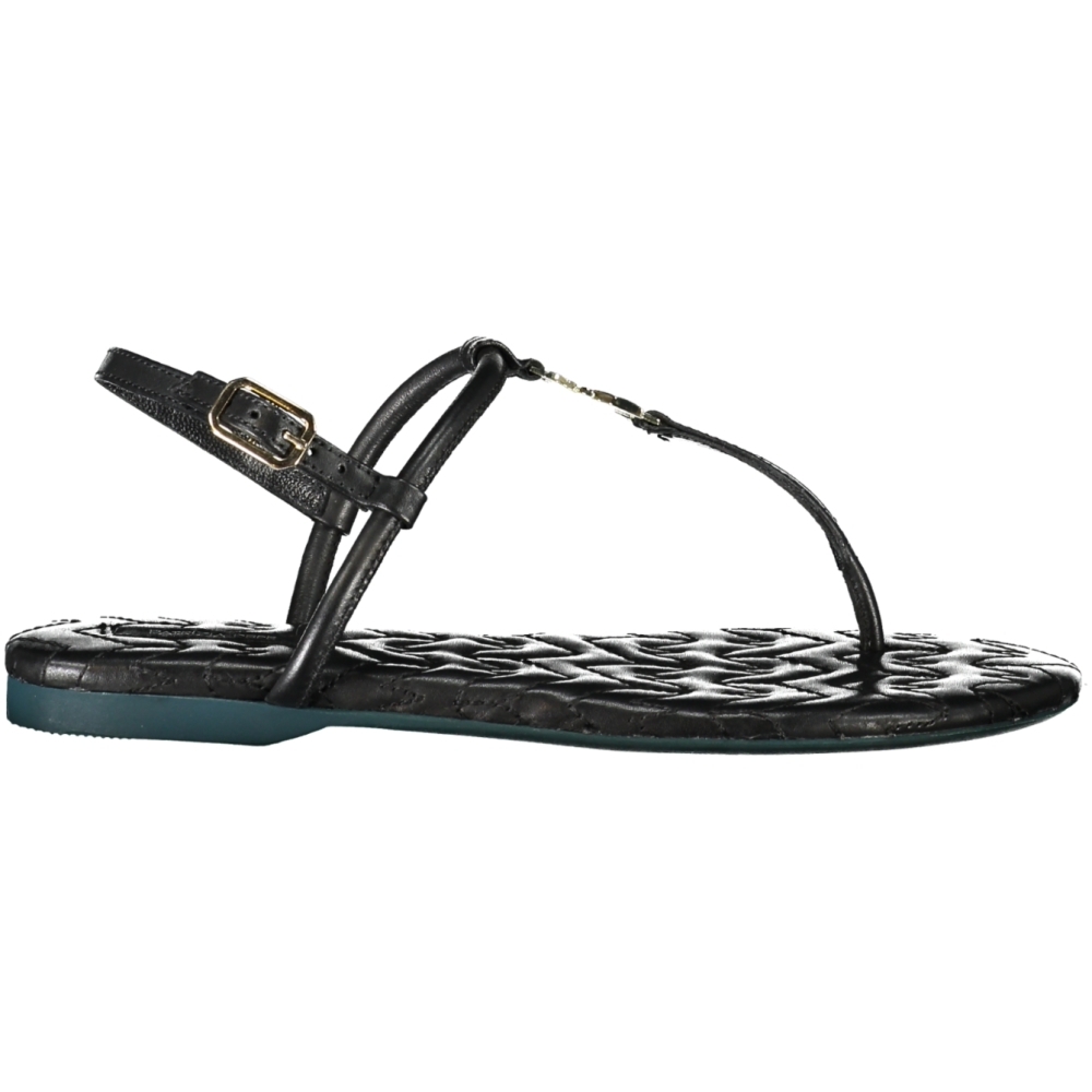 PATRIZIA PEPE BLACK WOMEN'S SANDAL FOOTWEAR