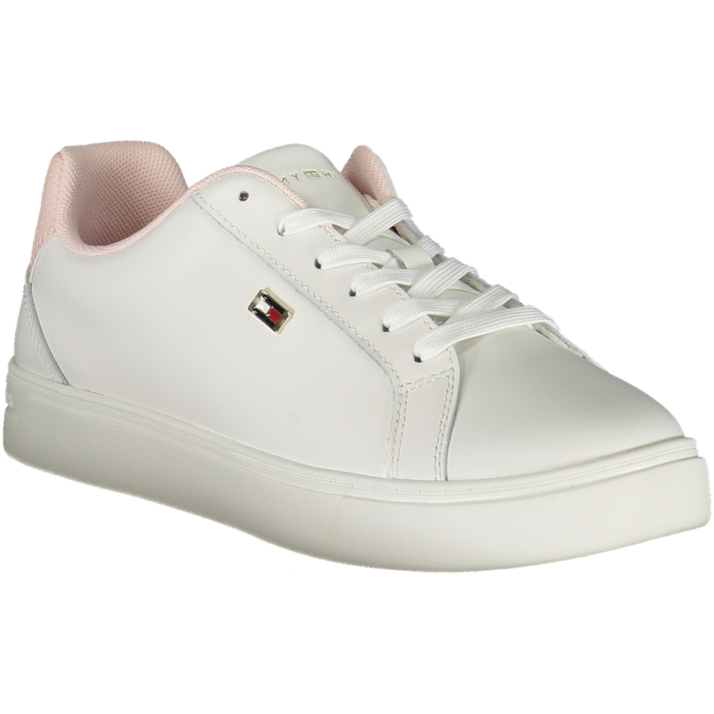 TOMMY HILFIGER WHITE WOMEN'S TRAINERS