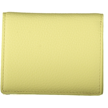 COCCINELLE Women's Yellow Leather Wallet
