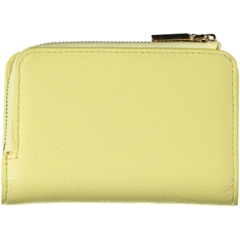 COCCINELLE Women's Yellow Leather Wallet