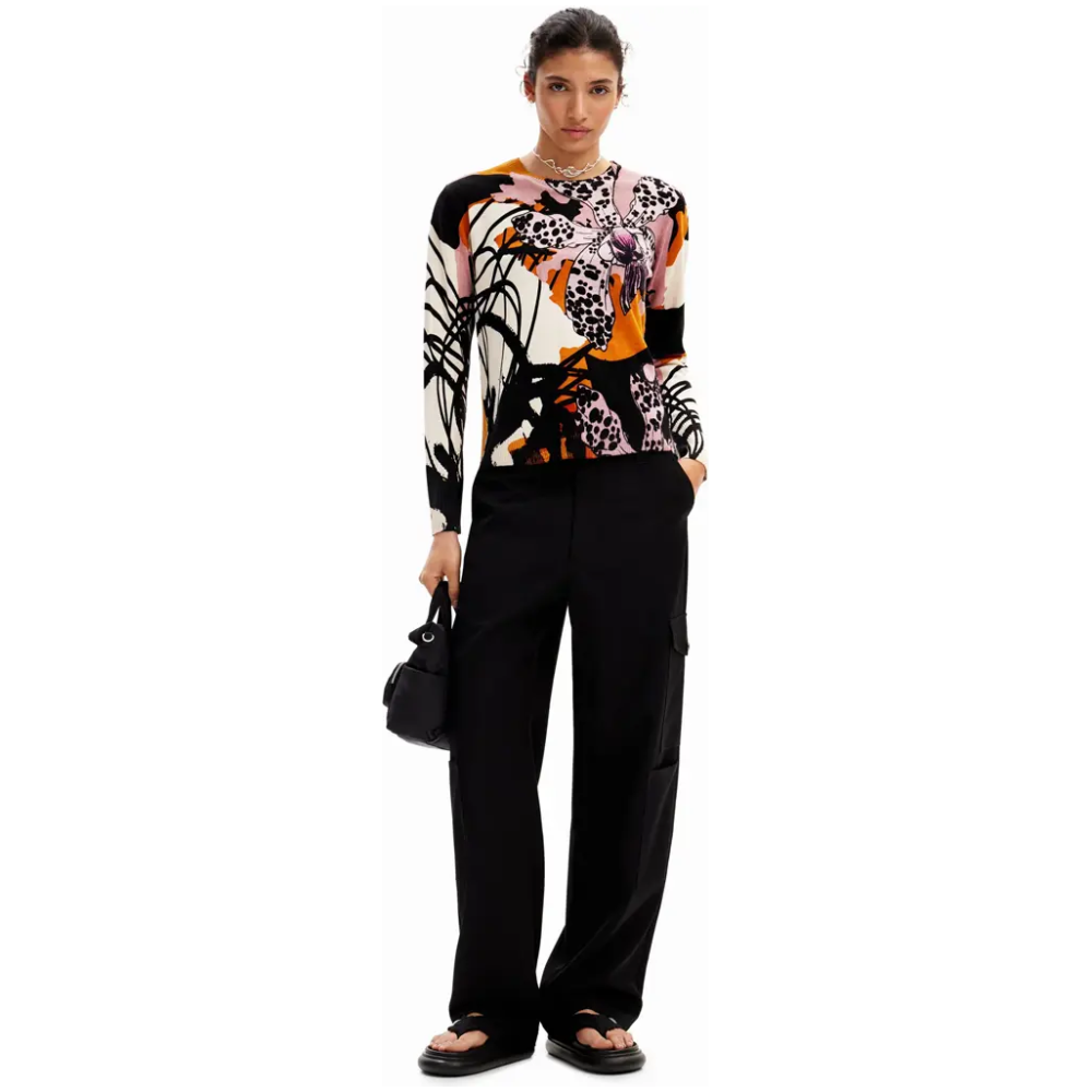 DESIGUAL M. Christian Lacroix Orchid Pullover