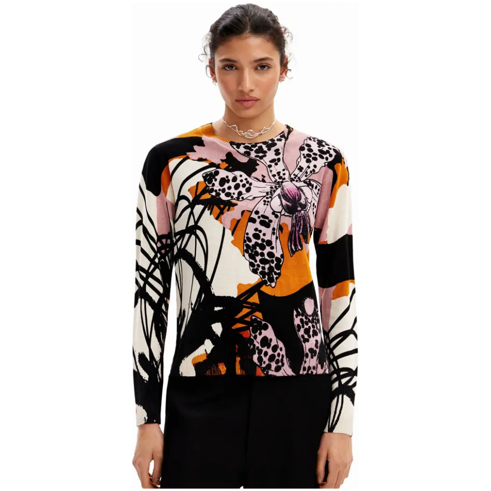 DESIGUAL M. Christian Lacroix Orchid Pullover