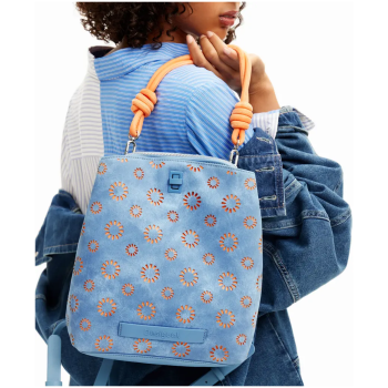 DESIGUAL S Multi-Position Die-Cut Backpack