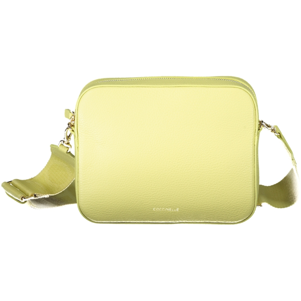 COCCINELLE YELLOW WOMEN'S BAG