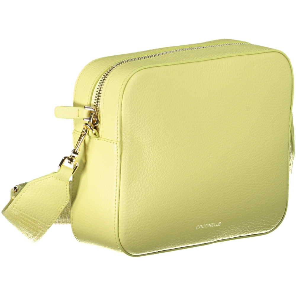 COCCINELLE YELLOW WOMEN'S BAG