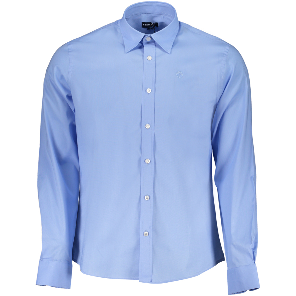 NORTH SAILS Men's blue organic cotton shirt