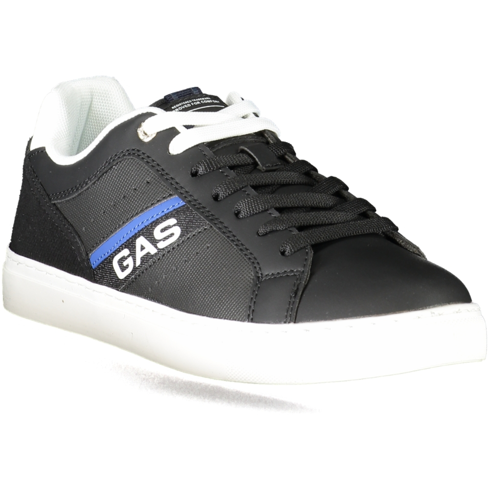 GAS BLACK MEN'S SNEAKERS