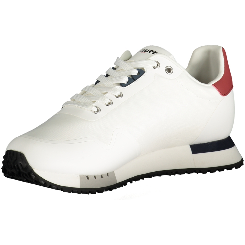 BLAUER WHITE MEN'S SNEAKERS