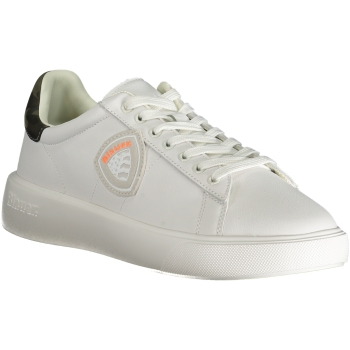 BLAUER WHITE MEN'S SNEAKERS