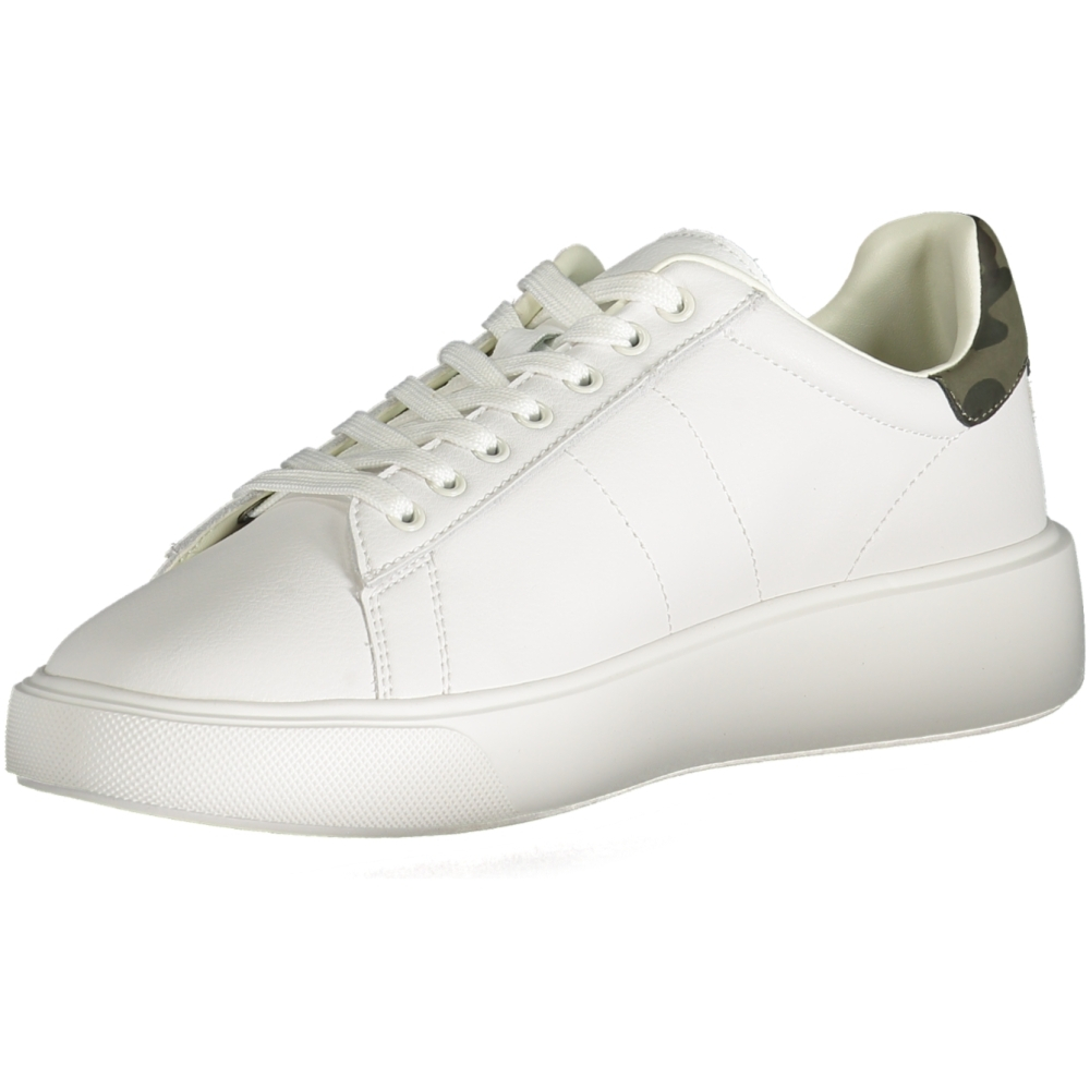 BLAUER WHITE MEN'S SNEAKERS