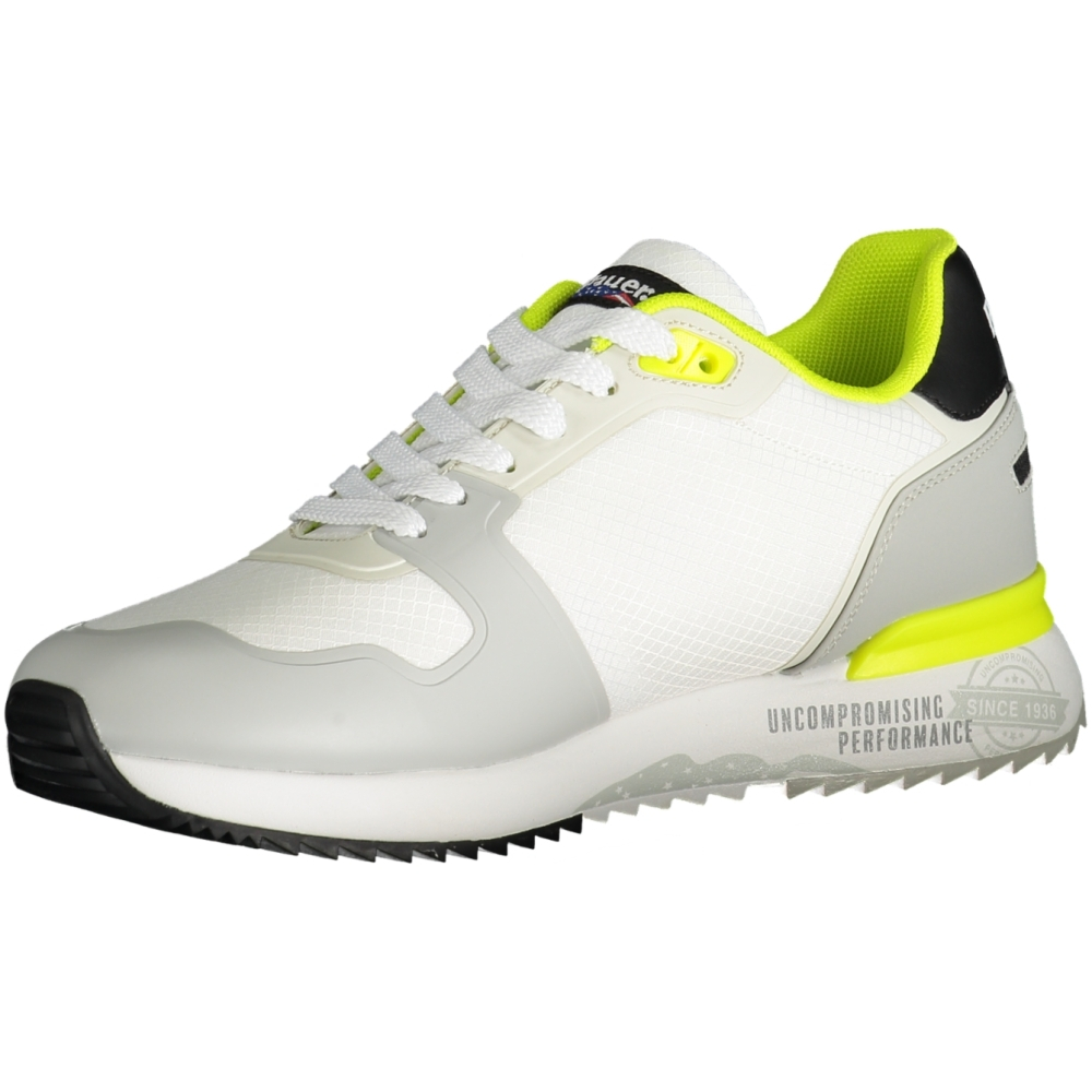 BLAUER WHITE MEN'S SNEAKERS